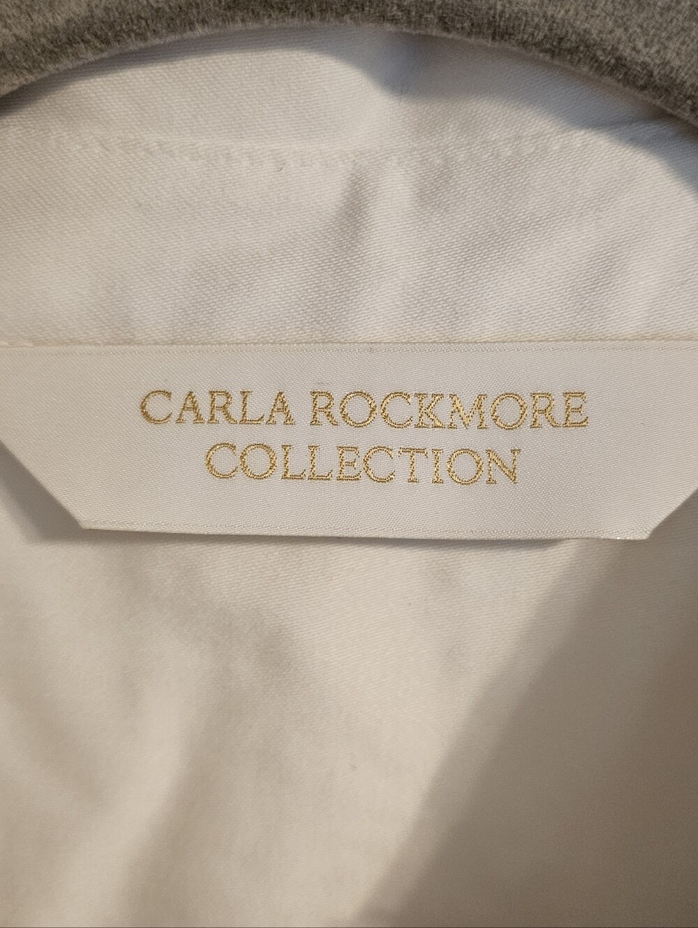 Women's Xsp White Cinch Waist 3/4 Sleeve Carla Rockmore — image 6 of 8